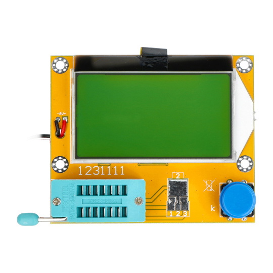 Тестовий комплект, тестер електронних компонентів THT - BTE-056