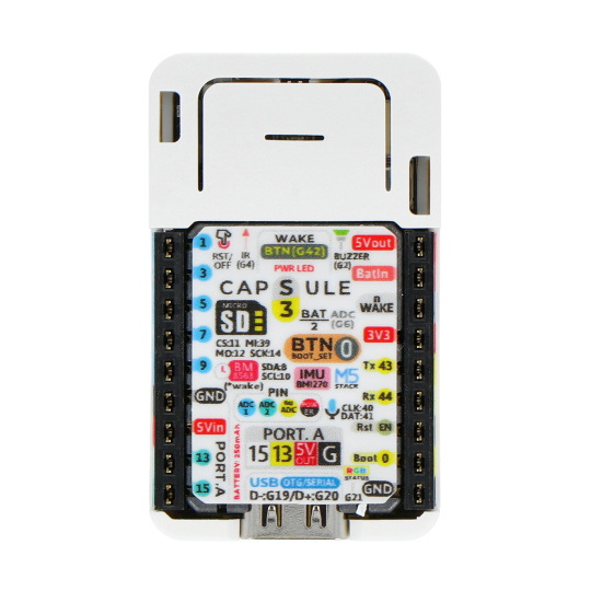 Комплект M5Capsule - Плата розробки з M5Stamp S3 - M5Stack K129