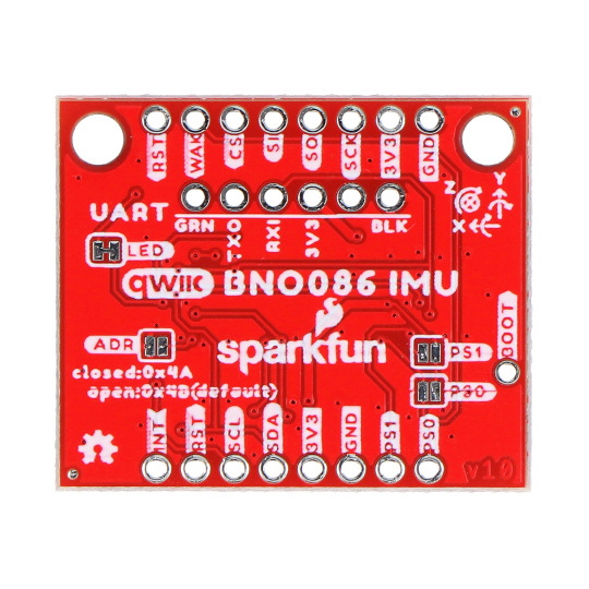 Роз'єм VR IMU - VR-модуль з датчиком IMU - BNO086 - Qwiic - SparkFun SEN-22857