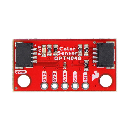 Міні-датчик кольору Tristimulus SparkFun - датчик кольору - OPT4048DTSR - Qwiic - SparkFun SEN-22639
