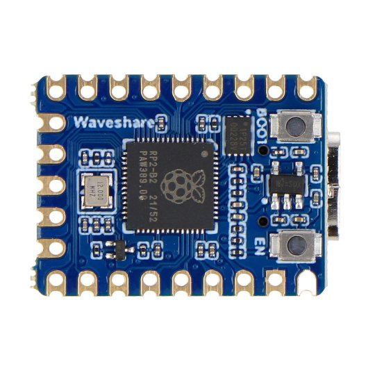 RP2040-Matrix - плата з мікроконтролером RP2040 та матрицею світлодіодів 5x5 - Waveshare 24594