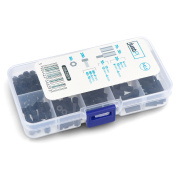 Mounting Kit 5 dla Raspberry Pi - zestaw śrubek i podkładek dystansowych M2,5 - 380szt. - justPi