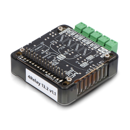 4-канальное реле 13.2 Модуль V1.1 - 4-канальное реле - STM32F030 - M5Stack M121-V11