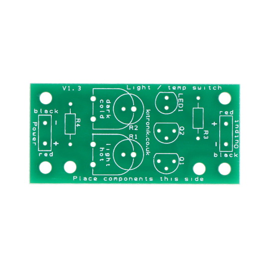 Комплект нічного світла зі зміною кольору, активованого в темряві - Kitronik 2184