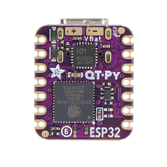 Adafruit QT Py ESP32 Pico - WiFi модуль з роз'ємом STEMMA QT / Qwiic - 8 МБ флеш-пам'яті - Adafruit 5395