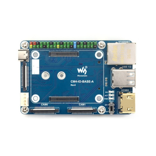 Міні-плата A - базова плата для Raspberry Pi CM4 - Waveshare 19887