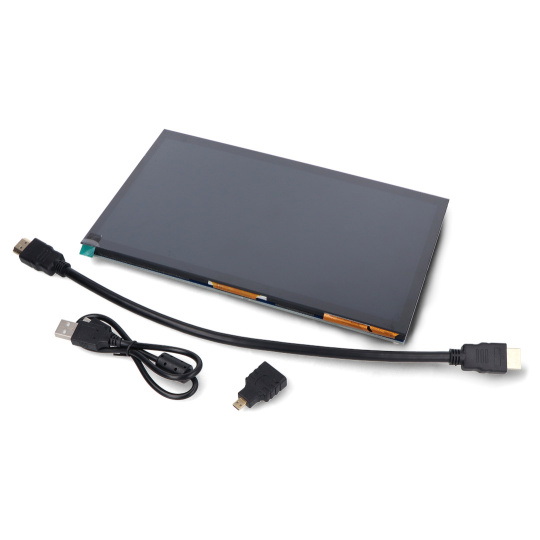 Сенсорний екран - ємнісний РК-дисплей IPS 10.1'' 1024x600px HDMI - для Raspberry Pi та Jetson Nano - Waveshare 18096