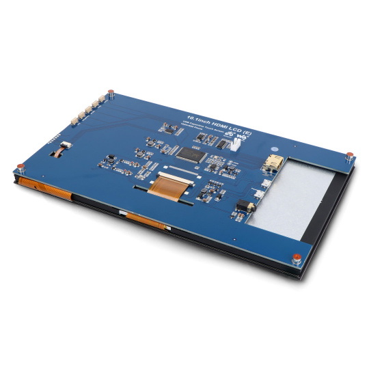 Сенсорний екран - ємнісний РК-дисплей IPS 10.1'' 1024x600px HDMI - для Raspberry Pi та Jetson Nano - Waveshare 18096