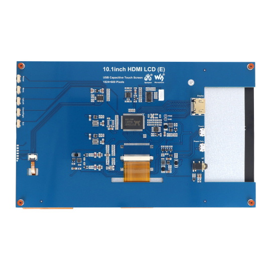 Сенсорний екран - ємнісний РК-дисплей IPS 10.1'' 1024x600px HDMI - для Raspberry Pi та Jetson Nano - Waveshare 18096