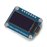 Wyświetlacz OLED IPS 0,96'' 64x128px - SPI - 65K RGB - do Raspberry Pi, Arduino, STM32 - Waveshare 25133