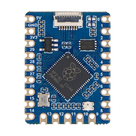 RP2040-Tiny - плата з мікроконтролером RP2040 - роз'єм FPC до USB1.1 - Waveshare 24664