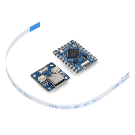 RP2040-Tiny — плата с микроконтроллером RP2040 — внешний USB-модуль — Waveshare 24665