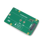 Pineberry Pi HatDrive! Bottom - adapter NVMe 2230, 2242, 2280 do Raspberry Pi 5