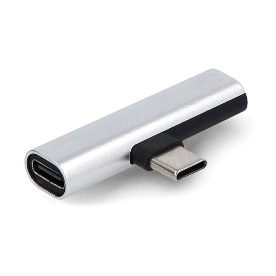 Адаптер USB Type-C - 3,5-мм роз'єм/USB Type-C - Akyga AK-AD-71