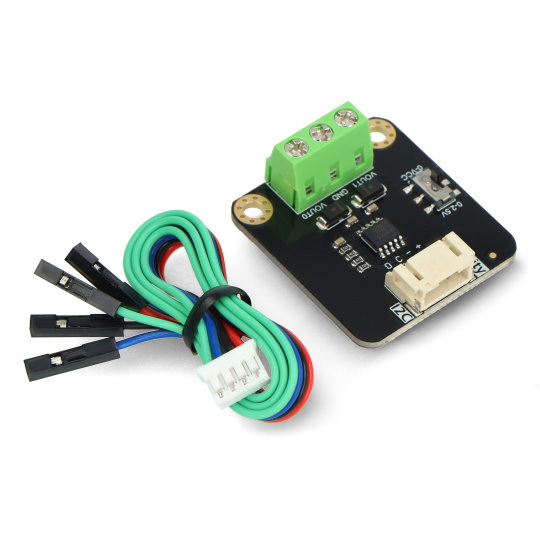 Gravity - 2-канальний цифро-аналоговий перетворювач GP8503 0-2.5/VCC V - I2C ЦАП - DFR1035