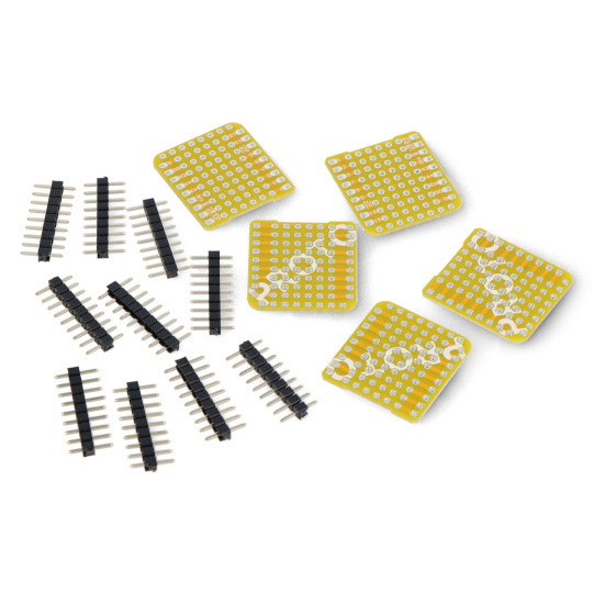 Proto Kit - Математична плата CapsuleProto для M5Capsule - 62 отвори - 5 шт. - M5Stack A141