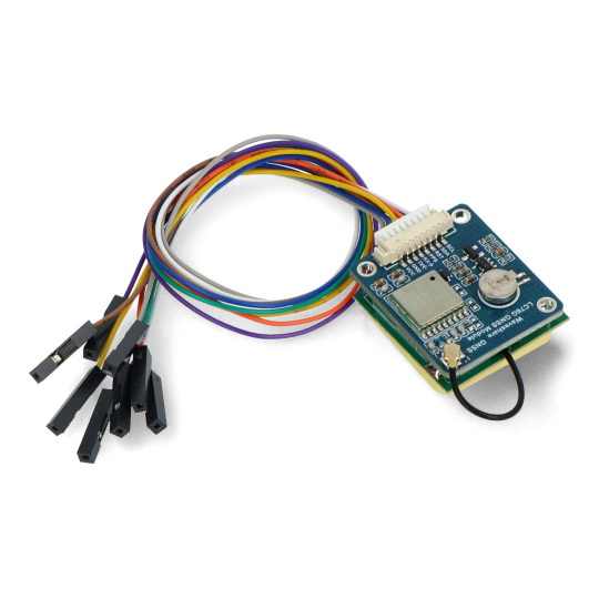 Мульти-GNSS модуль позиціонування - LC76G - GPS, BeiDou (BDS), GLONASS, Galileo, QZSS - Waveshare 24370