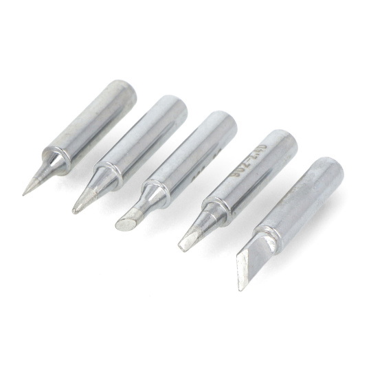 Набір жал для паяльних станцій - серія 902M-T - 5 шт.