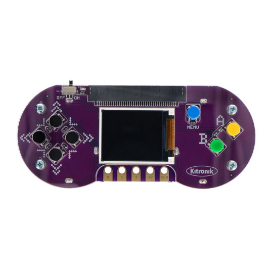 АРКАДНА консоль для BBC micro:bit та MakeCode Arcade - програмований геймпад - Kitronik 56116