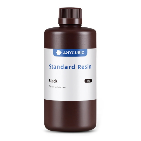 Смола для 3D-принтерів - Anycubic 3D Printing UV Standard Resin Basic 1L - Чорна