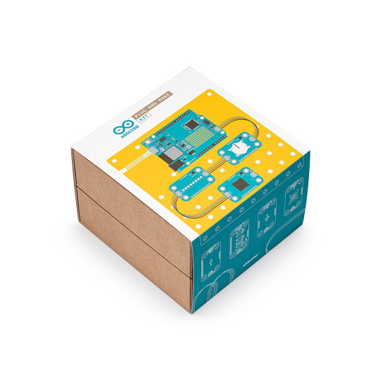 Комплект для підключення Arduino Plug and Make - комплект Arduino Uno R4 WiFi та 7 модулів Qwiic - AKX00069
