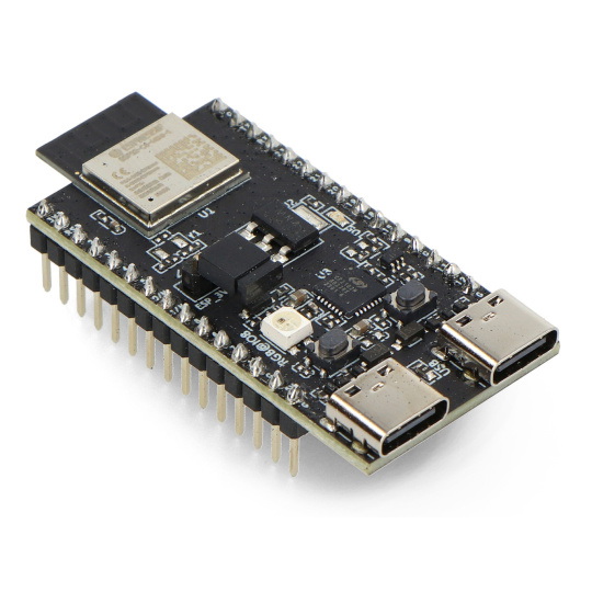 ESP32-C6-DevKitM-1-N4 - WiFi/Bluetooth/ZigBee/Thread - плата разработки с чипом ESP32-C6-MINI-1