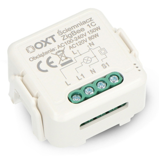 Tuya - одноканальний міні-контролер освітлення ZigBee - додаток для Android/iOS - OXT SWTZ24