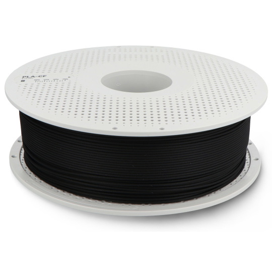 Філамент Bambu Lab PLA-CF 1,75 мм 1 кг - у комплекті з багаторазовою котушкою - чорний