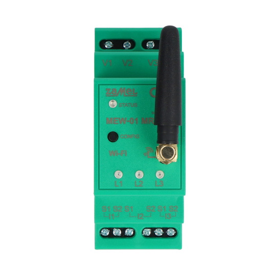 Zamel Supla MEW-01 MRP - 3F+N WiFi монітор споживання електроенергії