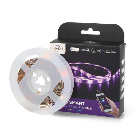 Tuya - Розумна RGB WiFi світлодіодна стрічка - 2,8 м - Gosund SL1