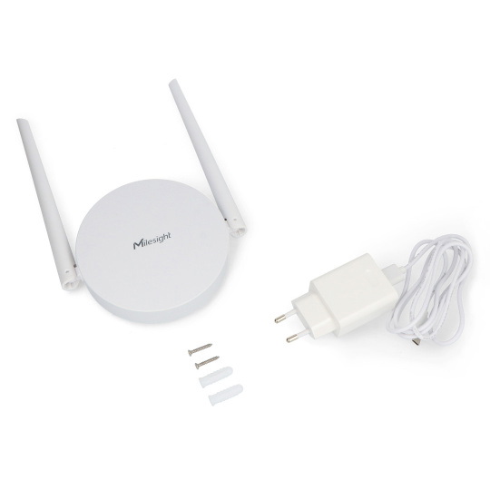 Миниатюрный блок управления LoRaWAN WiFi/Ethernet/LTE — белый — Milesight UG63-L08GL-868M