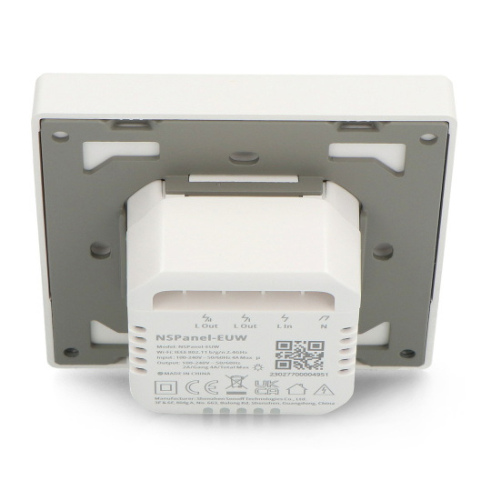 Sonoff NSPanel - Розумна панель керування WiFi - з перемикачами - Біла