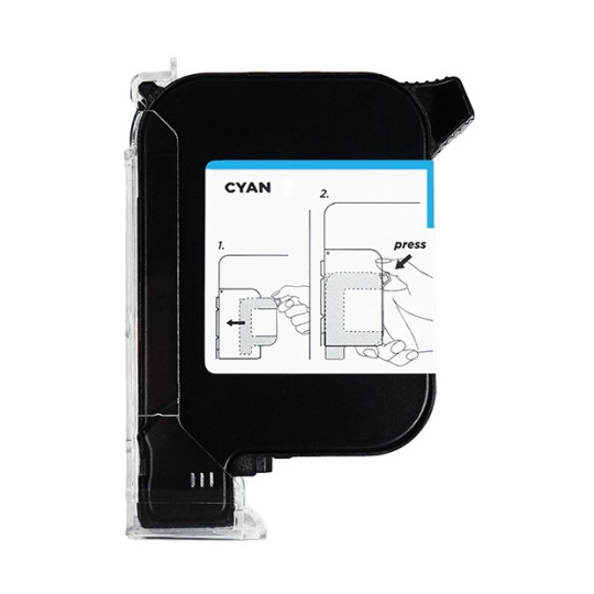 Чорнило Eco Solvent для модуля друку FLUX Ador - 42 мл - блакитне