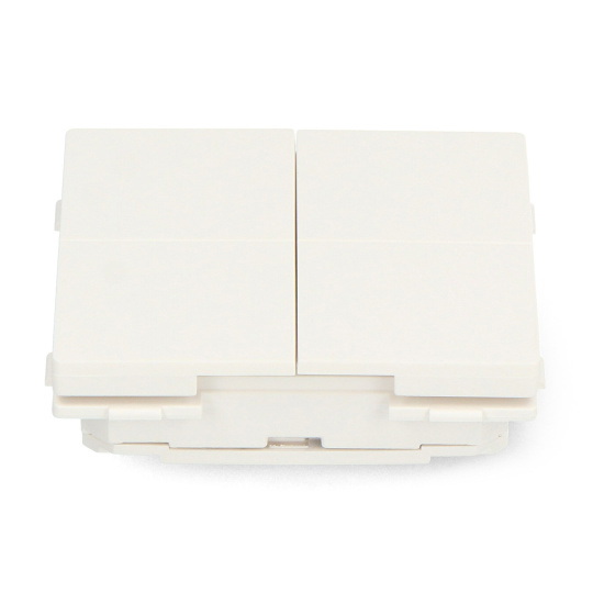 Настінний вимикач Shelly BLU 4 - Пульт дистанційного керування для активації дій та сцен - 4 кнопки - Bluetooth - Білий