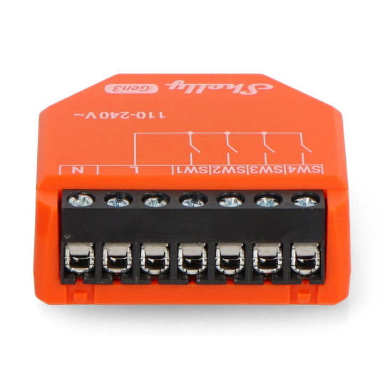 Shelly i4 Gen3 - 4-канальний WiFi контролер сцен