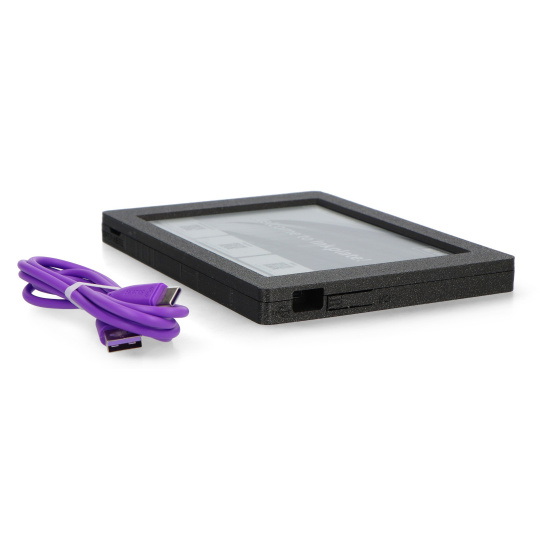 Inkplate 6 з корпусом і батареєю - 6-дюймовий дисплей електронного паперу 800x600 пікселів - ESP32 - сумісний з Arduino - припаяни