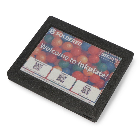 Чорнильна пластина 6COLOR з корпусом та батареєю - дисплей електронного паперу 5,85 дюйма 600x448 пікселів - ESP32 - сумісний з Ar