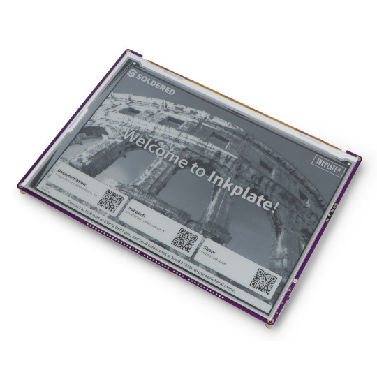 Inkplate 10 - дисплей для електронного паперу 9.7 дюймів 1200x820 пікселів - ESP32 - сумісний з Arduino - паяний 333241