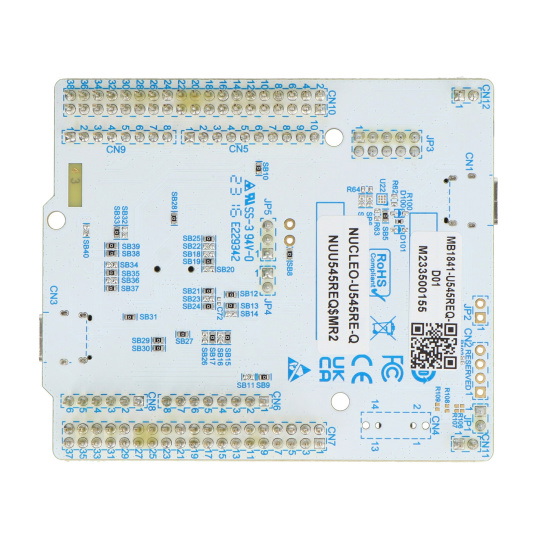 STM32 NUCLEO-U545RE-Q - STM32U545RE ARM Cortex M33