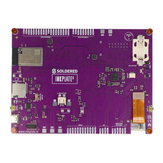 Inkplate 6 - дисплей для електронного паперу 800x600 пікселів - ESP32 - сумісний з Arduino - паяний 333232