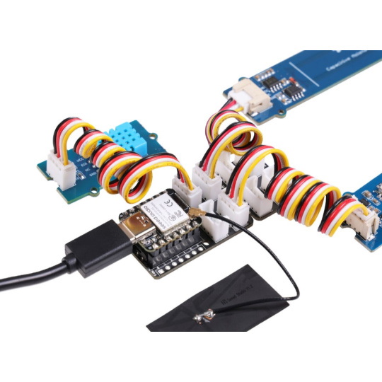 Стартовий комплект SenseCAP LoRaWAN - SenseCAP M2 Багатоплатформний шлюз LoRaWAN + комплект датчиків - ESP32-S3 - Seeedstudio 1149