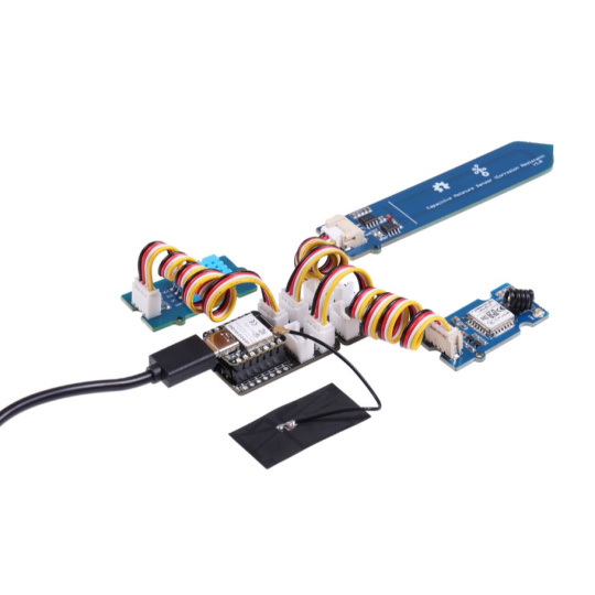 Стартовий комплект SenseCAP LoRaWAN - SenseCAP M2 Багатоплатформний шлюз LoRaWAN + комплект датчиків - ESP32-S3 - Seeedstudio 1149