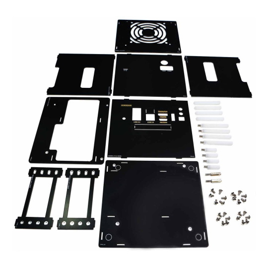 Чохол для Odroid H4/H4+/H4 Ultra - тип 3 - чорний