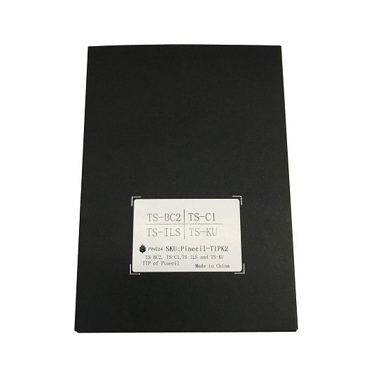 Набір із 4 паяльних наконечників Pinecil - серія Fine, тип TS - Pine64 TIPK2