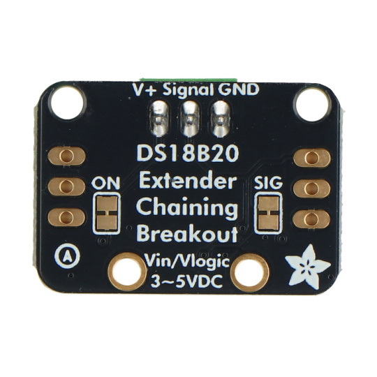 Модуль розширення для підключення датчиків DS18B20 - 1-Wire - STEMMA JST PH 2 мм - Adafruit 5971