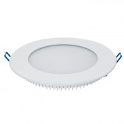 Panel LED ART okrągły 155mm, 12W, 800lm, barwa zimna
