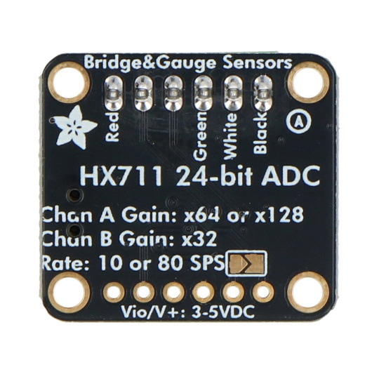 24-бітний модуль АЦП для тензодатчиків - HX711 - Adafruit 5974