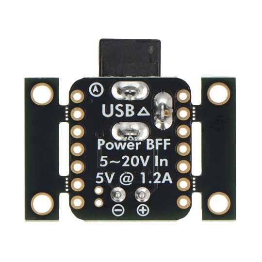DC Power BFF Add-On - модуль живлення з перетворювачем 5 В - для QT Py і Xiao - Adafruit 5882