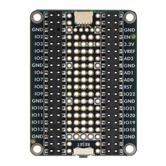 Підкладка PiCowBell Proto - макетна плата для Raspberry Pi Pico - STEMMA QT - кнопка скидання - Adafruit 5905