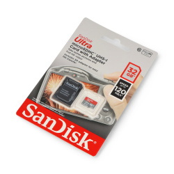 Karta pamięci SanDisk Ultra 653x microSD 32GB 98MB/s UHS-I klasa 10, A1 z adapterem